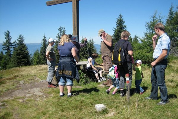Gipfelkreuz-Bärofen-Familienausflug